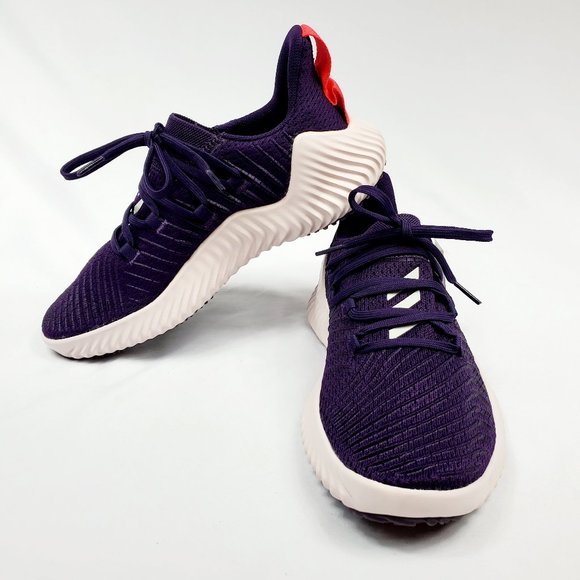 adidas alphabounce shock purple